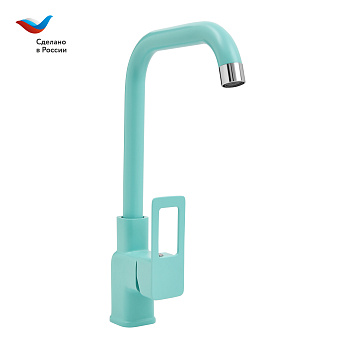 Смеситель для кухни СЛАВЕН Коттедж СЛ-ОД-Д92 мятный