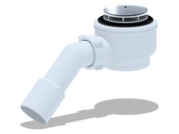 Сиф.для д/п 1 1/2**50/60 с пер . труб.45 50/60 хром, ANI PLAST