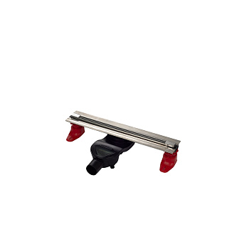 Желоб водосток SUPER Slim 400, хром глянец, S-сифон D50 H60 боковой, BERGES