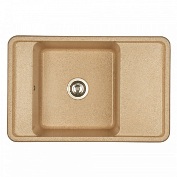 Мойка для кухни  Беллис 78 780x510x250 мм, прямоуг., песочный