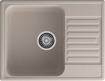 GranFest QUARZ (ECO-13) Мойка чаша+кр 620*480 (песок)