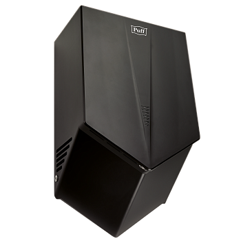 Электросушитель для рук PUFF-8802Bl высокоскоростной, черный 1,2 кВт (1401.412)