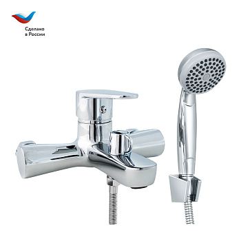 Смеситель для ванны СЛАВЕН Коттедж СЛ-ОД-Л30 хром