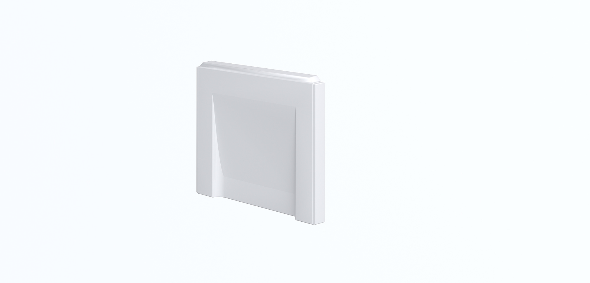 Экран для ванны боковой ALEX BAITLER PT6058H 600х580 мм белый