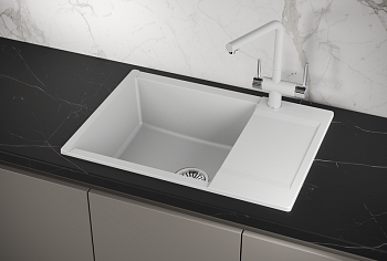 Кухонная мойка GRANULA (7003, АРКТИК)