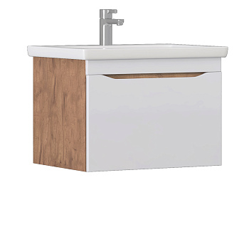 Тумба под раковину VIGO Grani 70 подвесная дуб золотой (165 дуб золотой)