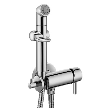 Solo Смеситель для биде, гигиен.душ на стену встраиваемый,, р/ОД, хром, LM, LM7166C