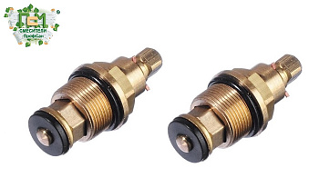 Комплект кран-букса ПРОФСАН резина M18х1 квадрат 7х7 2 резьбы (2шт) блистер PSM-1297B-181