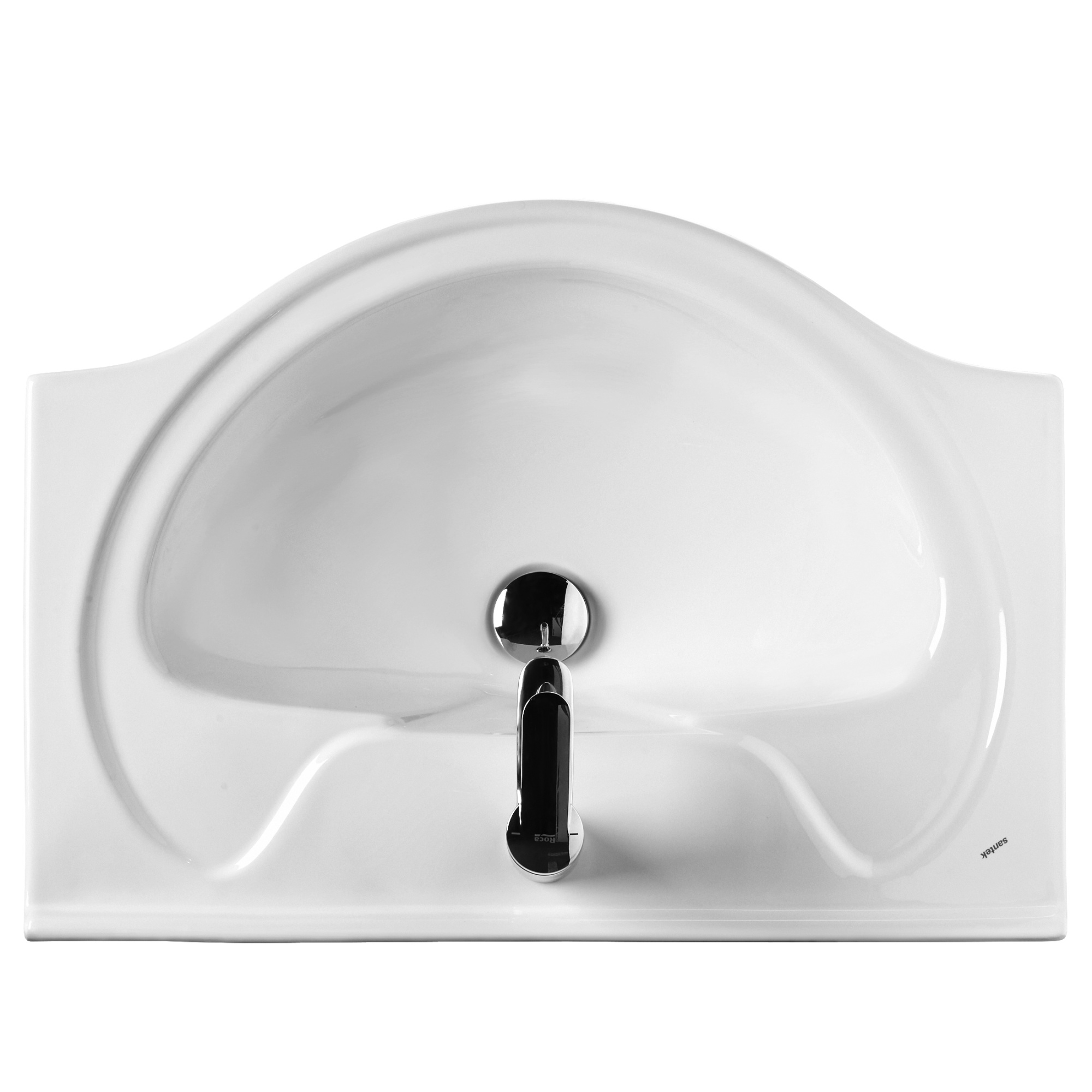 Раковина SANTEK Байкал 60 мебельная белый (WH109652)