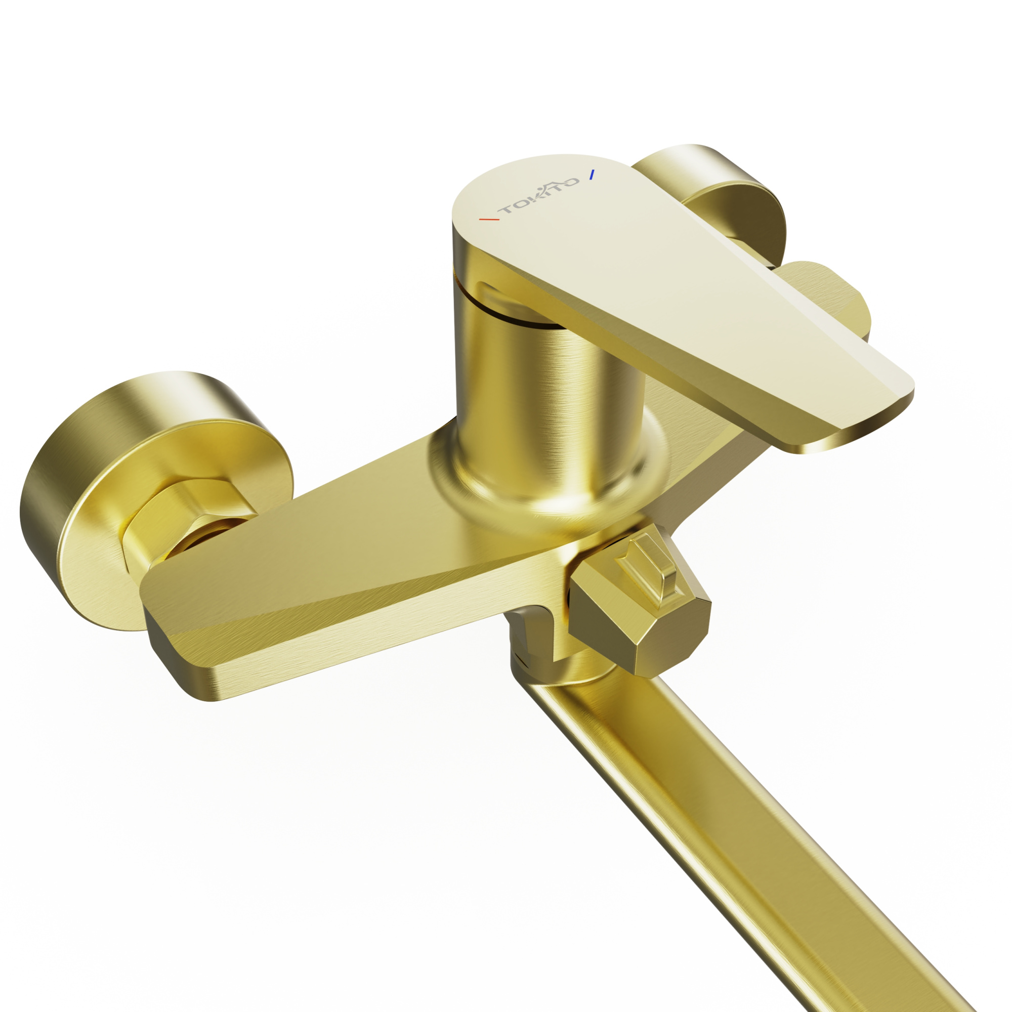 Смеситель для ванны TOKITO KIN брашированное золото (TOK-KIN-1015)