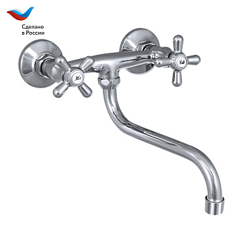 Смеситель для кухни СЛАВЕН Прораб СЛ-ДВ-О24 хром