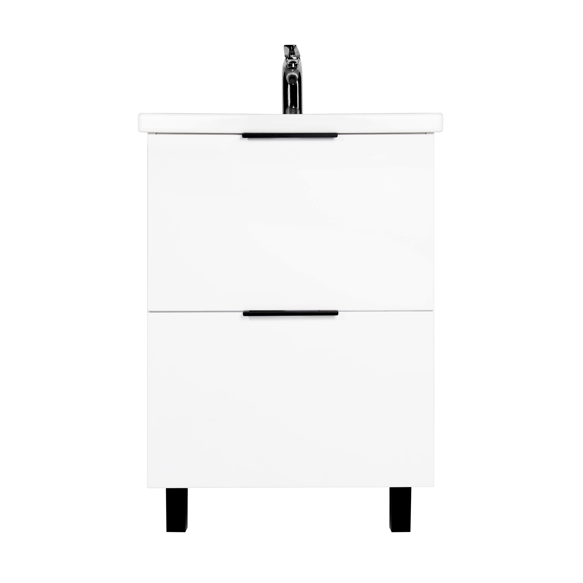 Тумба под раковину VIANT БЕРЛИН 60 напольная белый (VBER60MDBEL-T2Y)
