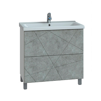 Тумба под раковину VIGO Geometry 70 напольная бетон (016 бетон)