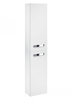 GAP Шкаф-колонна 35, левая, белый глянец, ROCA