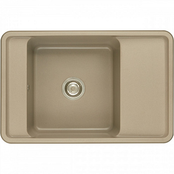 Мойка для кухни  Беллис 78 780x510x250 мм, прямоуг., серый шелк