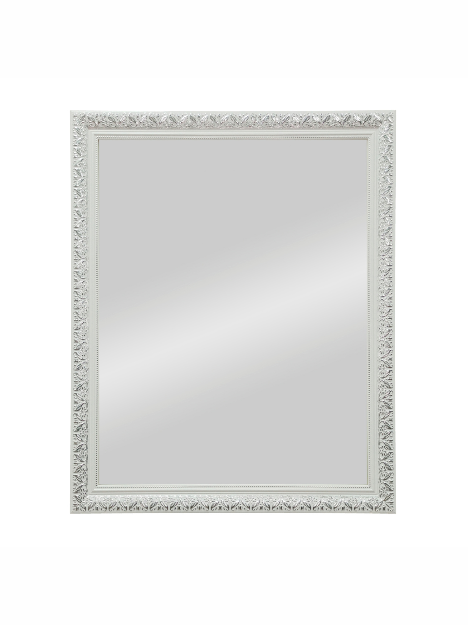 Зеркало Дубай белый 600х740