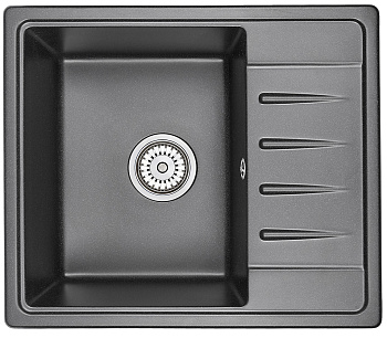 Кухонная мойка GRANULA (5803, ЧЕРНЫЙ)