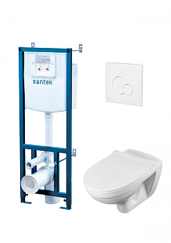 ПЭК БОРЕАЛЬ (подв.унит. с сид. дюро. S-C, инсталляция, панель бел. цвета САНТЕК