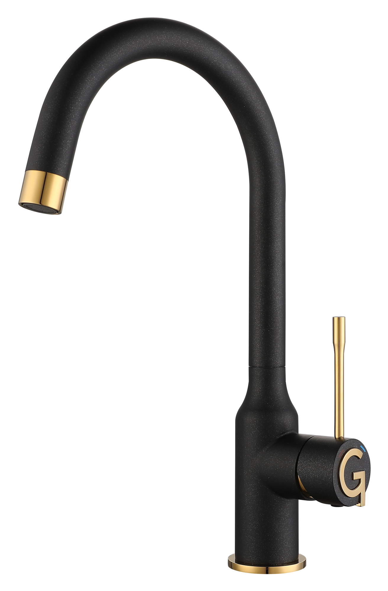 Смеситель для кухни RIVELATO Garda антрацит золото (1923502 antracite oro)