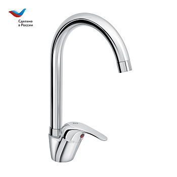 Смеситель для кухни СЛАВЕН Прораб СЛ-ОД-П22 хром