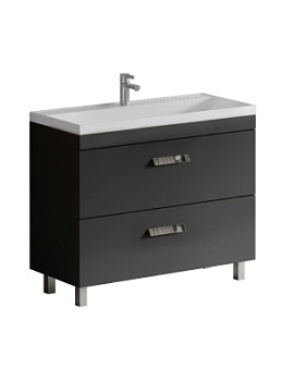 Тумба под раковину VELVEX Orlando 1000-0-2 (Classica) белый матовый