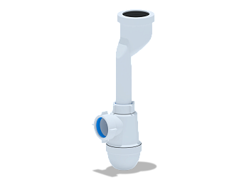 Сифон для писсуара  c выходом на 40, ANI PLAST