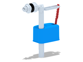 Клапан наливной боковой АНИ Пласт WC5050 для бачка эконом прямого действия штуцер пластик 1/2 дюйма