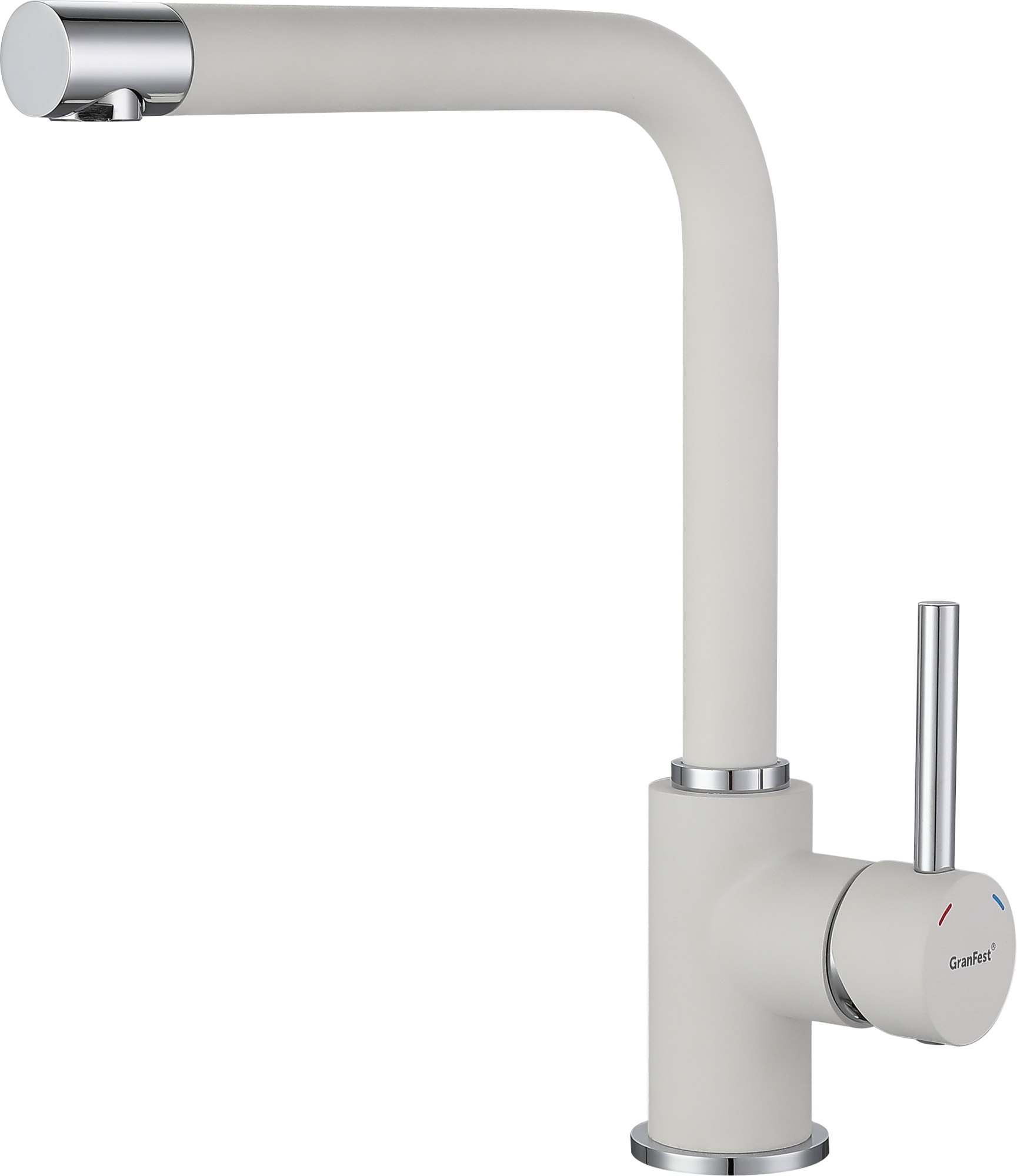 GF Смеситель для кухни, Г-обр. D-35мм (иней)