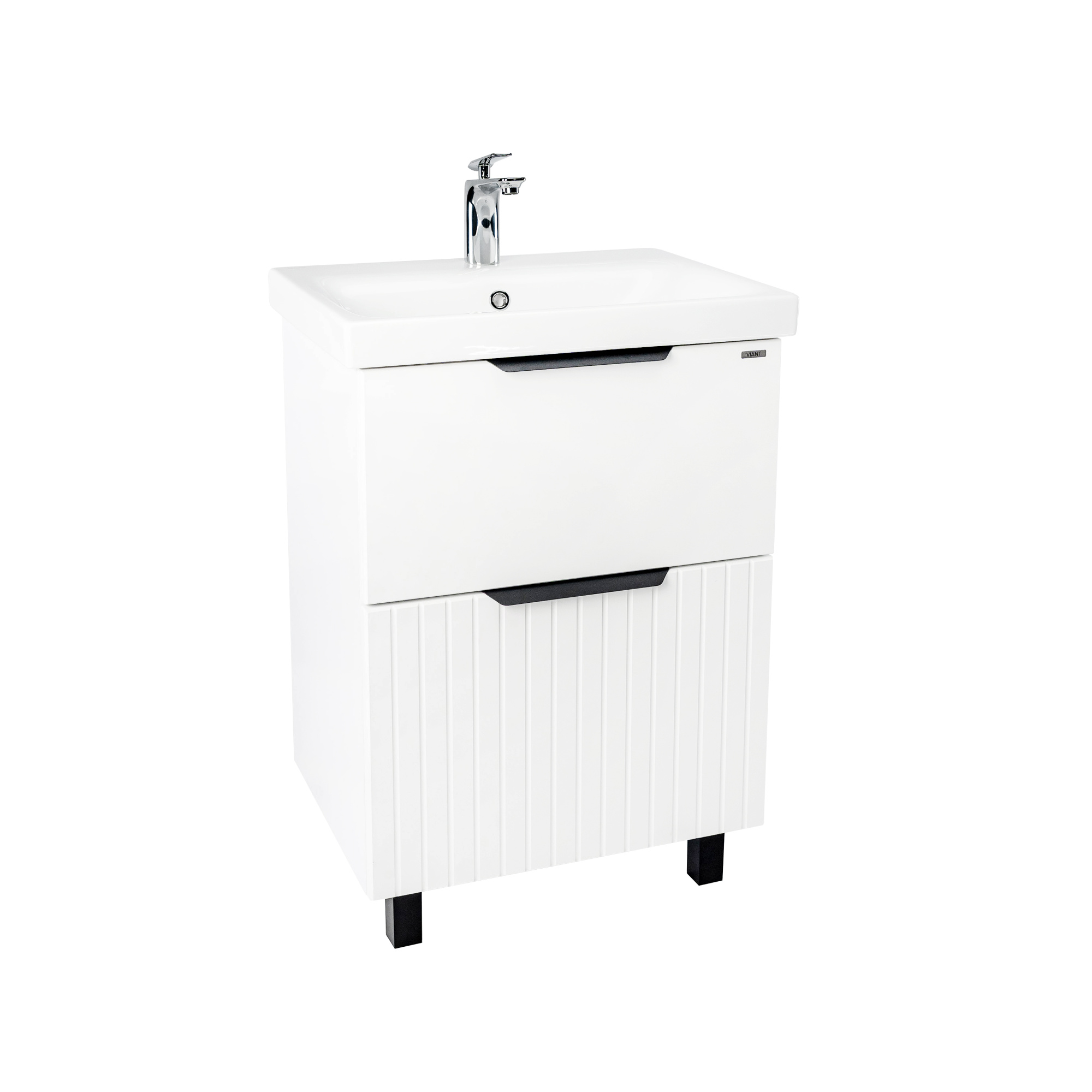 Тумба под раковину VIANT СИЦИЛИЯ 50 напольная белый (VSIC50MDBEL-T2Y)