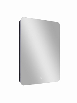 Зеркало-шкаф Eltoro black LED 560х850 правый