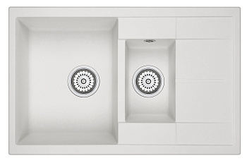 Кухонная мойка GRANULA (7802, АРКТИК)