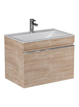 Тумба под раковину VELVEX Pulsus 700-0-1 (Pulsus) навесная дуб сонома