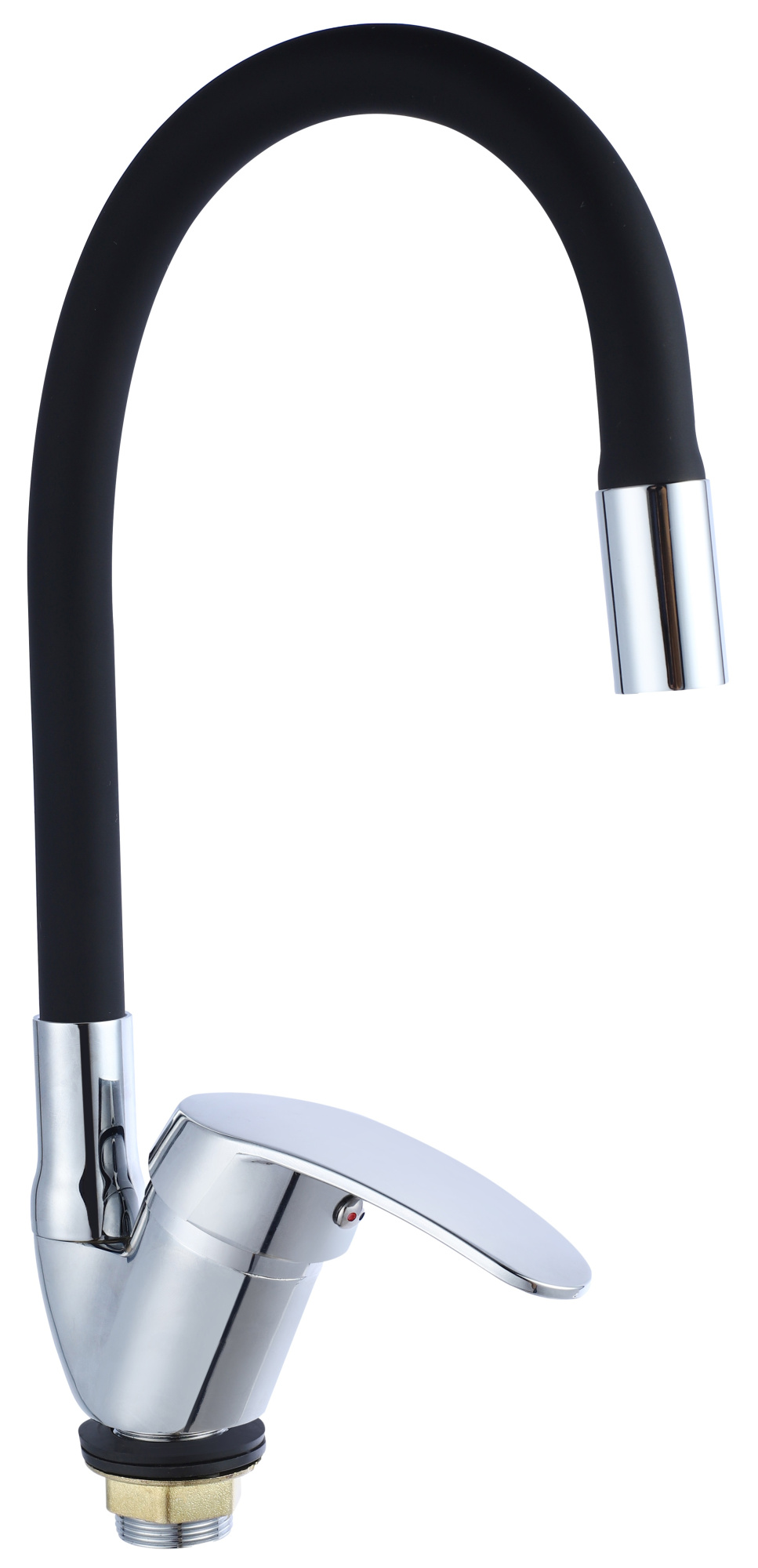 Смеситель для кухни TSARSBERG TSB-731-B02 черный гибкий излив тип См-МОЦБА