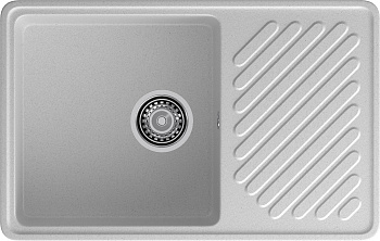GranFest QUARZ (GF-ZL52) Мойка для кухни 760*480мм (серый)
