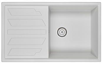 Кухонная мойка GRANULA (8601, АРКТИК)