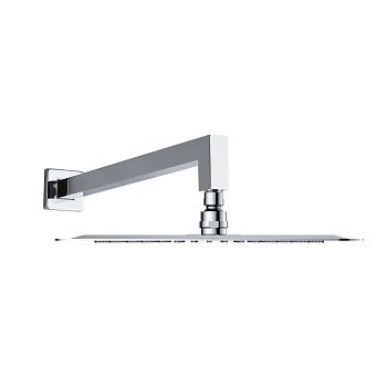 Излив тропического душа настенный из нержавеющей стали HIDROTERAPIA 400 мм BHRK400