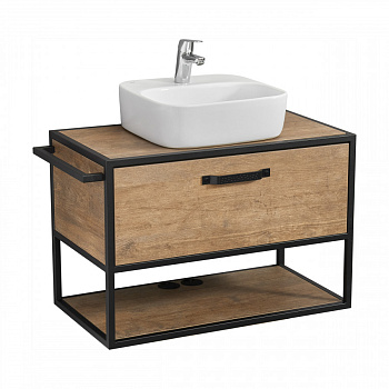 Тумба ЛОФТ ФАБРИК 80, дуб кантри (под раковину ФАБИА 80, VICTORIA-N 80, ОДРИ 42)