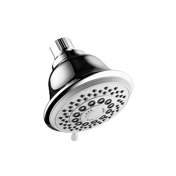 Лейка душевая верхняя, круглая, 5-функциональная, диаметр 100 мм., блистер, хром. LM,  LM8040C