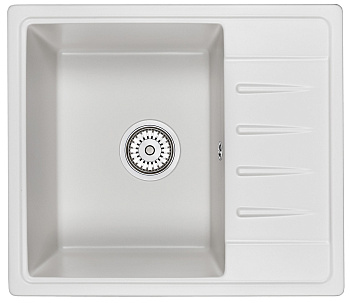 Кухонная мойка GRANULA (5803, БЕЛЫЙ)