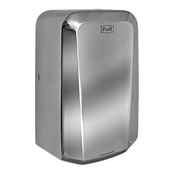 Электросушитель для рук PUFF-8995 высокоскоростной, антивандальный, хром 1,25 кВт (1401.330)