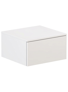 Тумба VELVEX Unit 500-0-1 навесная белый матовый