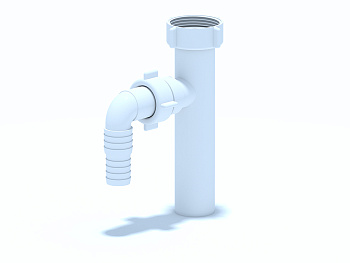 Отвод ст. машины 1 1/4*32, ANI PLAST