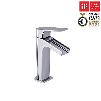 Смеситель для раковины однорычажный с открытым каскадным изливом URBAN CHIC 213101 (M)