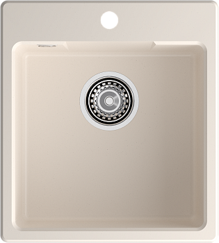 GRANFEST Мойка URBAN 644  1-чаша 440*490мм белый арт.GF-UR-