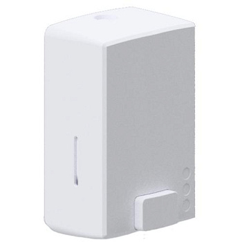 Диспенсер для мыла ABS пластик белый 1000 мл 03043.W, шт (новинка)