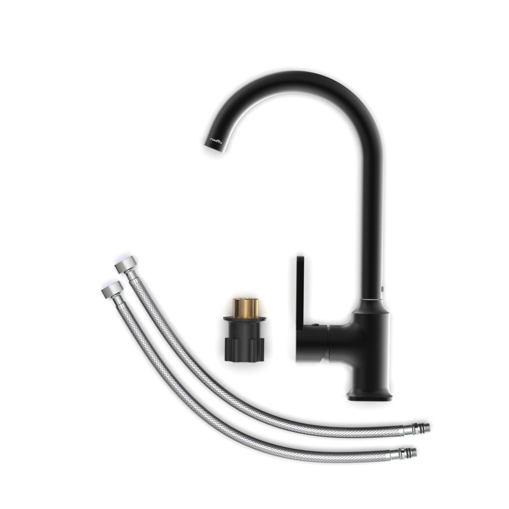 Смеситель для кухни TOKITO KUDO черный (TOK-KUD-1013)