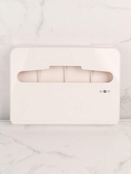 Диспенсер накладок для  туалета пластиковый белый