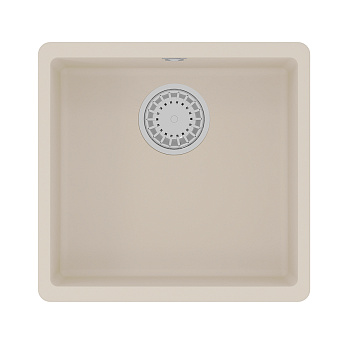 Кухонная мойка Lemark SINARA 440-U подстольного монтажа из кварцгранита, Шампань 