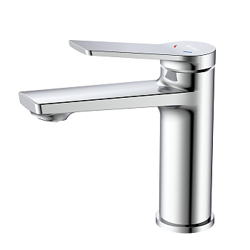 Смеситель ROSSINKA RS20-11 для раковины монолитный , хром