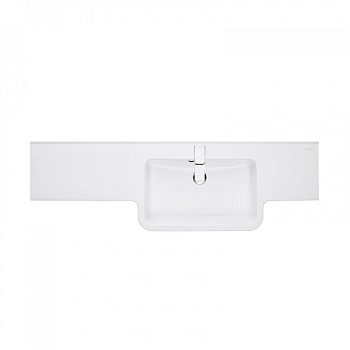 Раковина HOTEL B 129, правая, белая